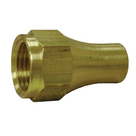 Jones Stephens 5/8in. Brass Long Flare Nut F40133